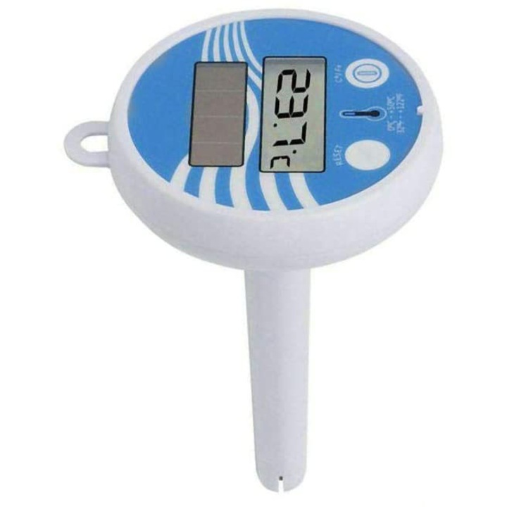 Termometru digital cu energie solara, afisaj plutitor al temperaturii apei din piscina, spa, cada