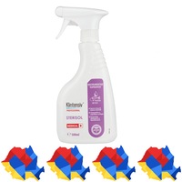 Dezinfectant de nivel inalt Sterisol RTU Klintensiv, gata de utilizare, pentru suprafete, pavimente si instrumentar, bactericid, fungicid, virucid, micobactericid si sporicid, 500 ml, 4x Stickere