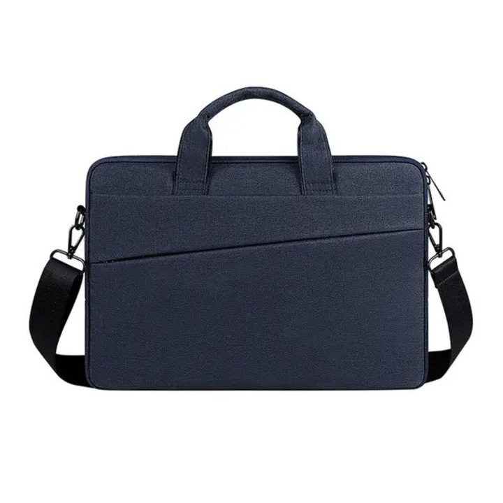 Laptop táska 13.3 inch, vízálló, kék, több rekeszes, állítható