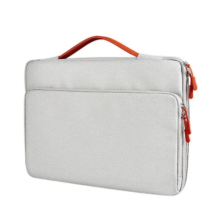 Laptoptok 13.3 hüvelykes, szürke, vízálló, több zsebbel