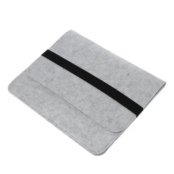 Husa pentru tableta grafica compatibila Wacom PTH-451/PTH-660, filc cu banda elastica, gri deschis