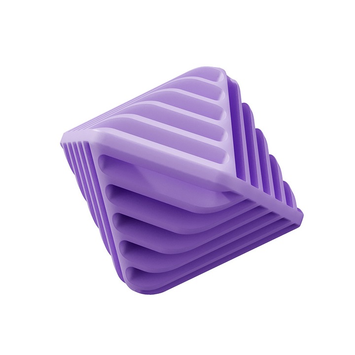 Bile de rufe din material textil - Instrumente de rufe din silicon durabile, Pachet de 4, flux de aer static imbunatatit, potrivite pentru curatarea apartamentelor, hainelor si uscatoarelor