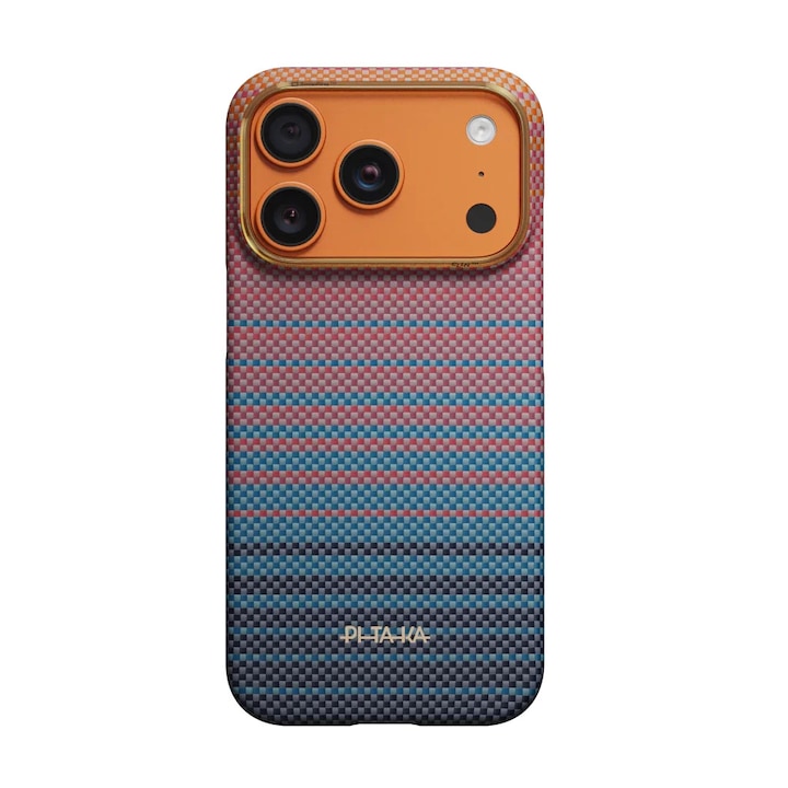 Husa de protectie Pitaka iPhone 17 Pro Sunset 2.0 California Dream Edge Case - 05