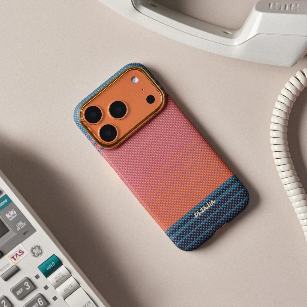 Husa de protectie Pitaka iPhone 17 Pro Sunset 2.0 California Dream Edge Case - 04