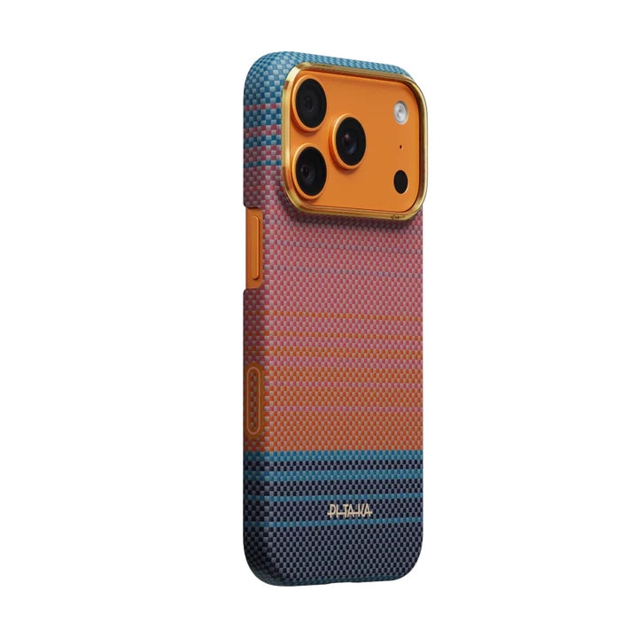 Husa de protectie Pitaka iPhone 17 Pro Sunset 2.0 California Dream Edge Case - 04
