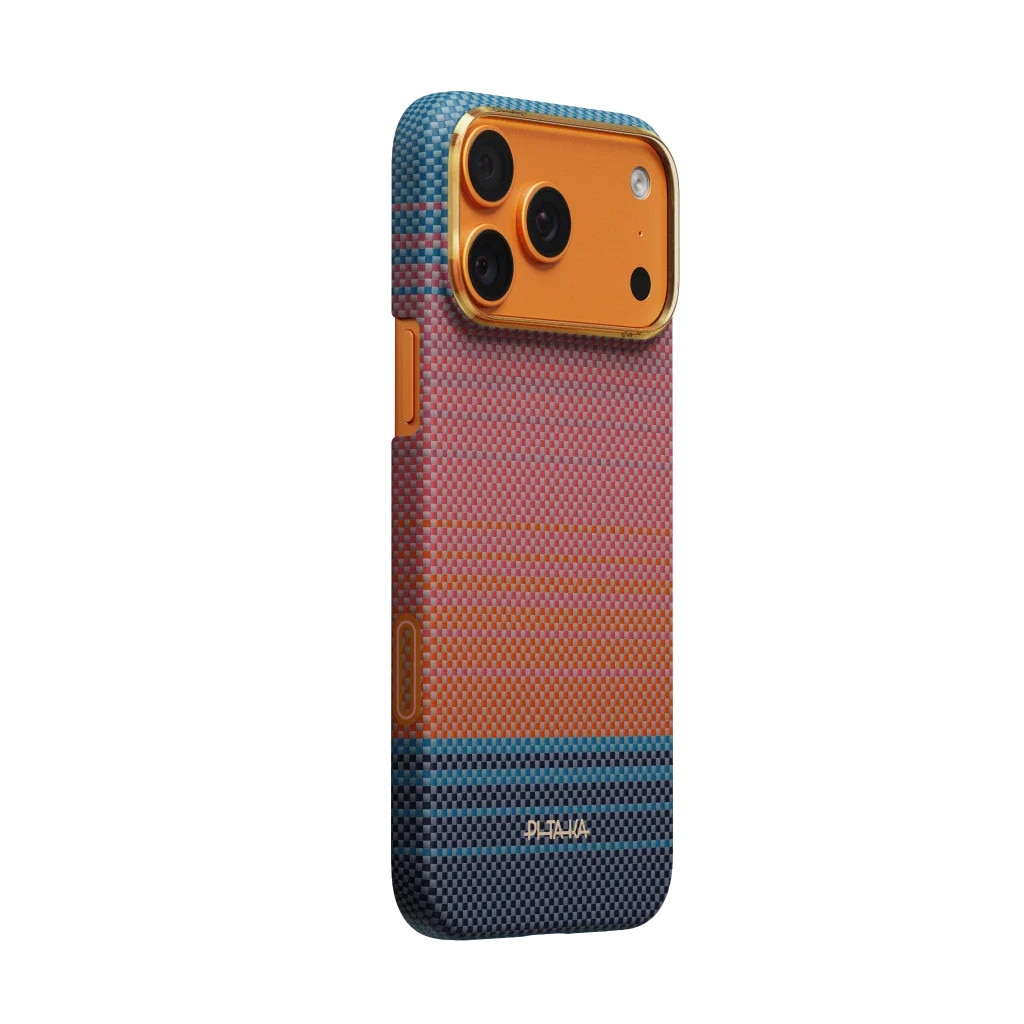 Husa de protectie Pitaka iPhone 17 Pro Max Sunset 2.0 California Dream Edge Case - 04