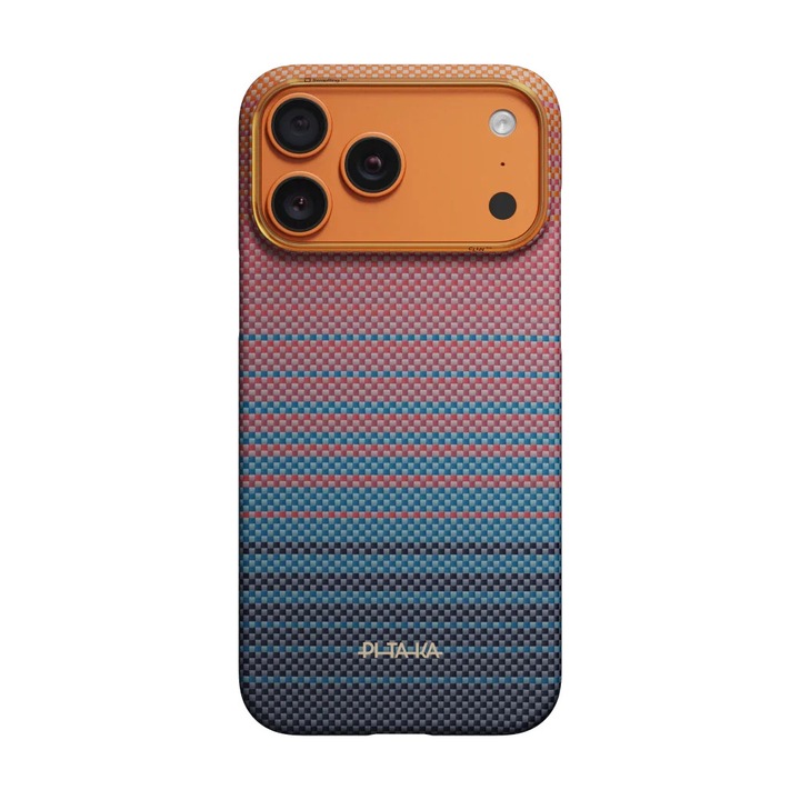 Husa de protectie Pitaka iPhone 17 Pro Max Sunset 2.0 California Dream Edge Case - 05