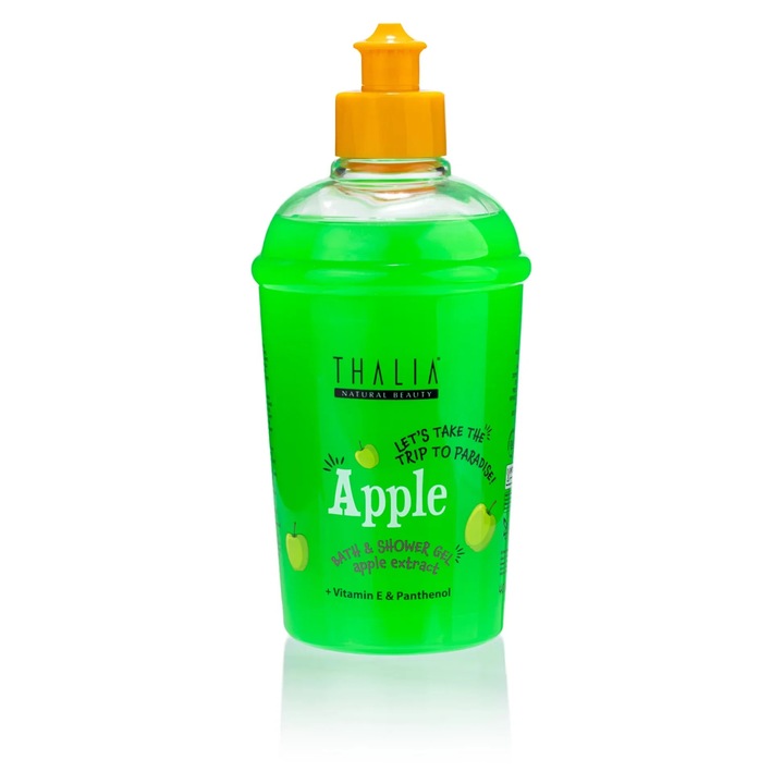 Tusfürdő alma kivonattal + E-vitamin és panthenol, Let's Take the Trip to Paradise, Thalia, 400 ml