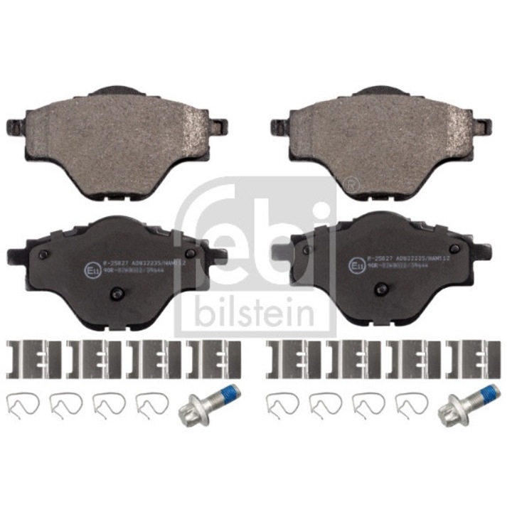 Fékbetét Készlet Hátsó Tengely 116242 Citroën C4 Picasso 2/C4 Spacetourer/C5 10/C5 Aircross Ds Ds 4 2/Ds 7