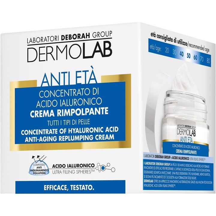 Dermolab Anti-Aging öregedésgátló arckrém, 50 ml