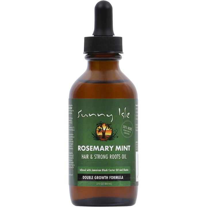 Sunny Isle Rosemary Mint Hair & Strong Roots Oil hajolaj Biotinnal, 89 ml