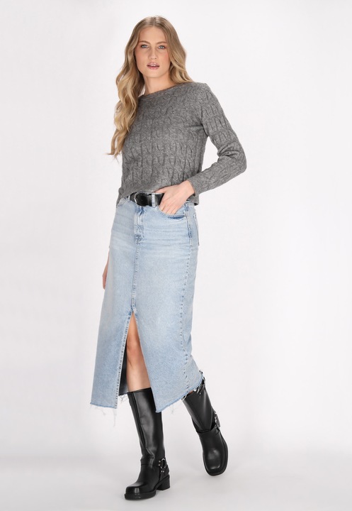 SAPORTA női pulóver – szürke, XL/XXL