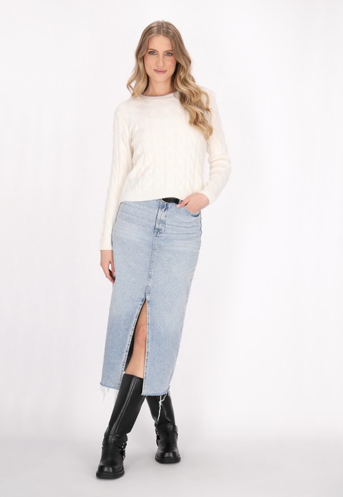 SAPORTA női pulóver – fehér, XL/XXL