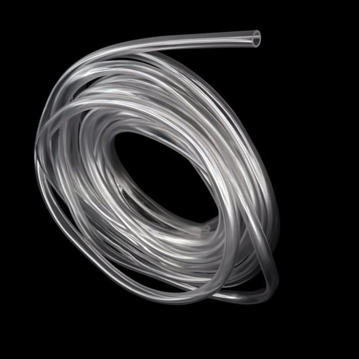 Átlátszó PVC flexibilis tömlő 10x14mm 6m élelmiszeripari ütésálló