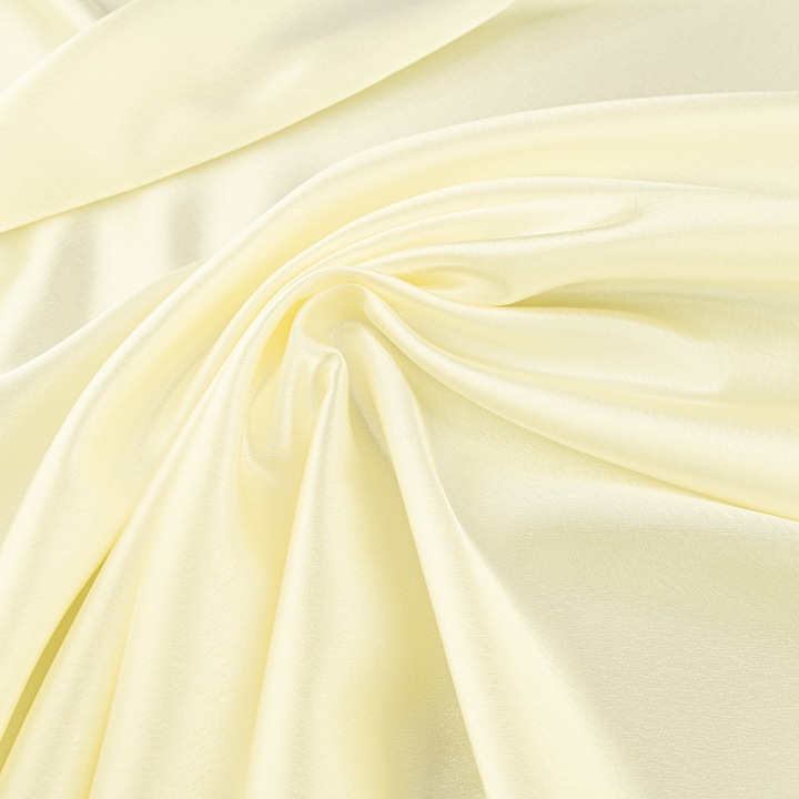 Textil anyag Kompanio szatén krepp vanília 150x0.5cm