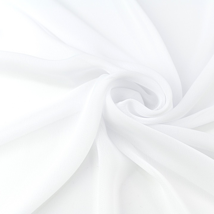 Anyag sifon Kompanio fehér 150x0.5m könnyedén elegáns
