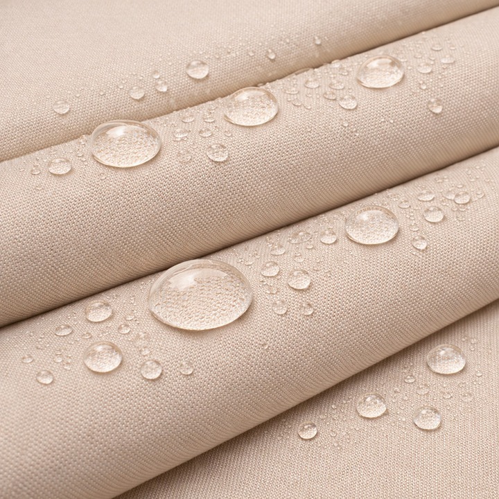 Világos bézs Kompanio vízálló textil anyag 160cm 340g/m2