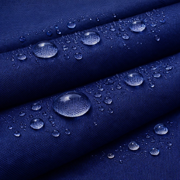 Kompanio vízálló textil anyag, kék, 160cm, 340g/m2