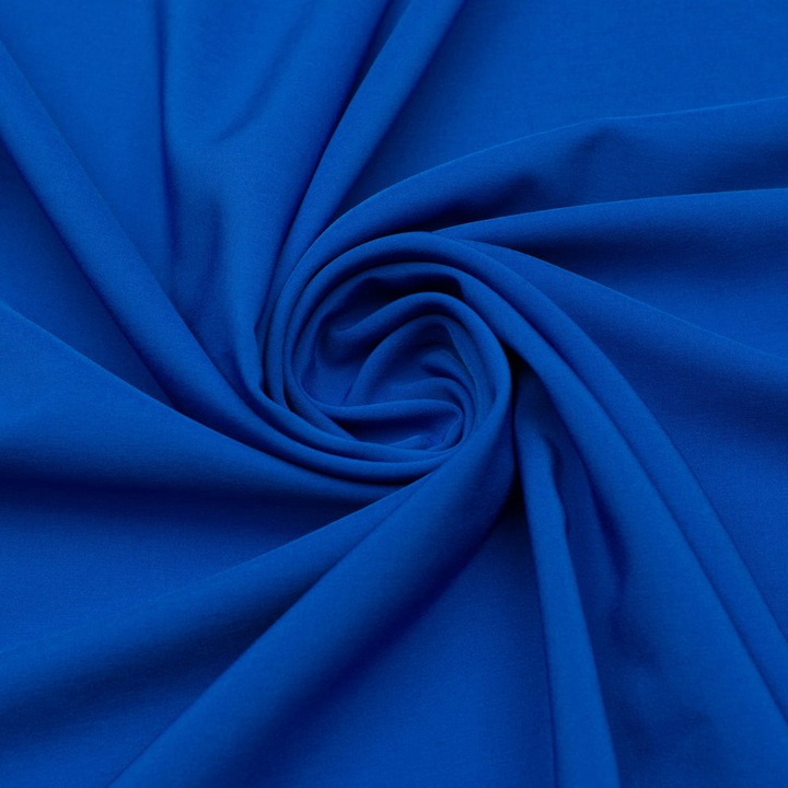 Selyemhatású textil anyag Kompanio kék 150x0.5cm enyhén rugalmas