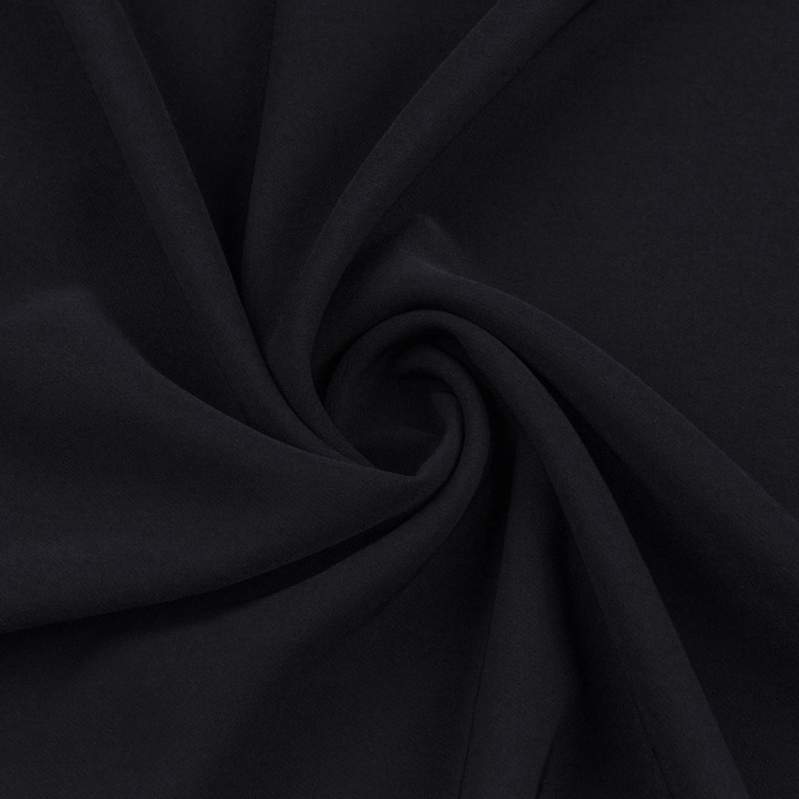 Barbie Kompanio textil anyag fekete 150x0.5cm elasztikus 205g/m2