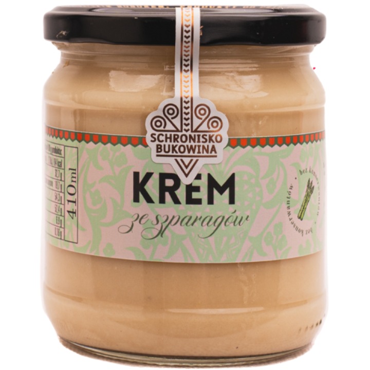 Supa crema de sparanghel 410 ml - Schronisko Bukowina