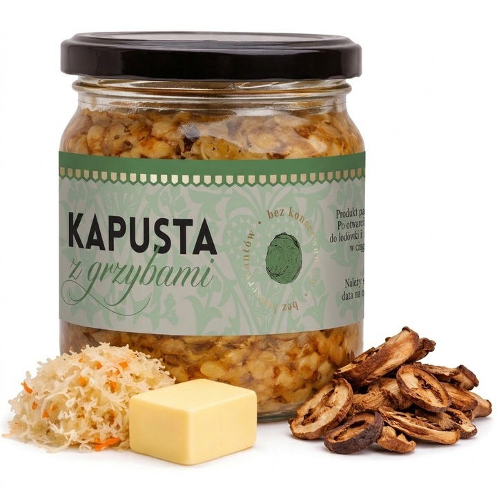 Varza cu ciuperci 430 g - Schronisko Bukowina