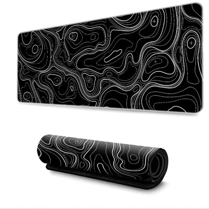 Egérpad nagy fekete 40x90x0.2cm