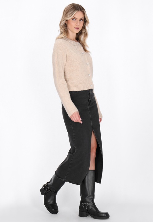 SAPORTA női pulóver – bézs, XL/XXL