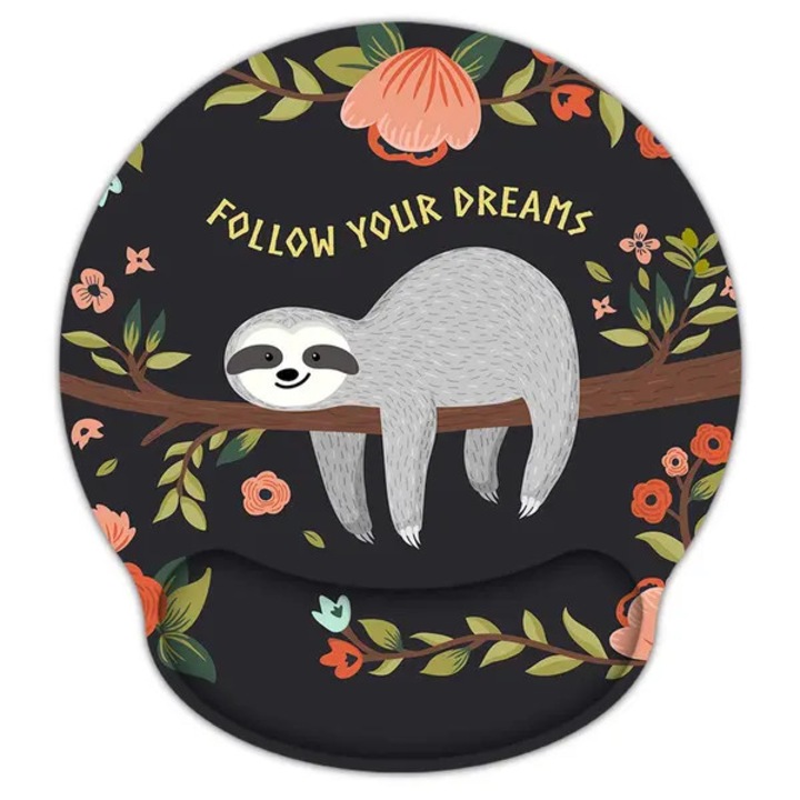 Mouse pad ergonomic cu suport incheietura multicolor 27x23x2.35cm