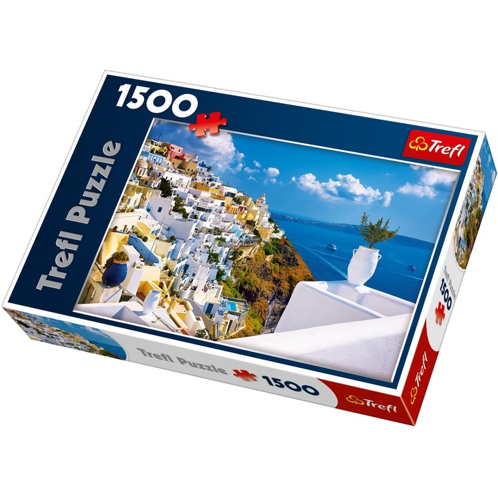 Trefl 1500 db-os puzzle - Santorini, Görögország