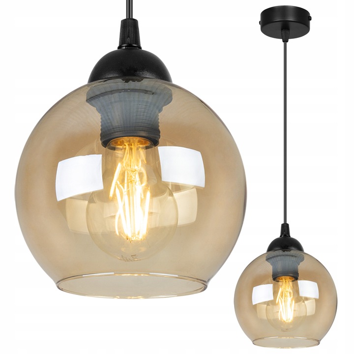 Lampa Suspendata Sticla Mieriu Design Modern - Bucatarie, Salon