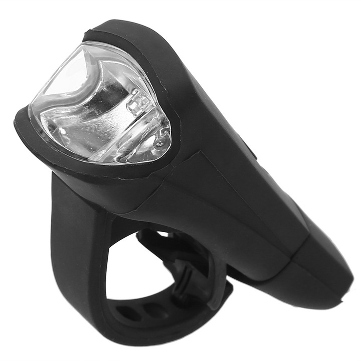 Lumina bicicleta LED USB újratölthető, fekete, vízálló, állítható