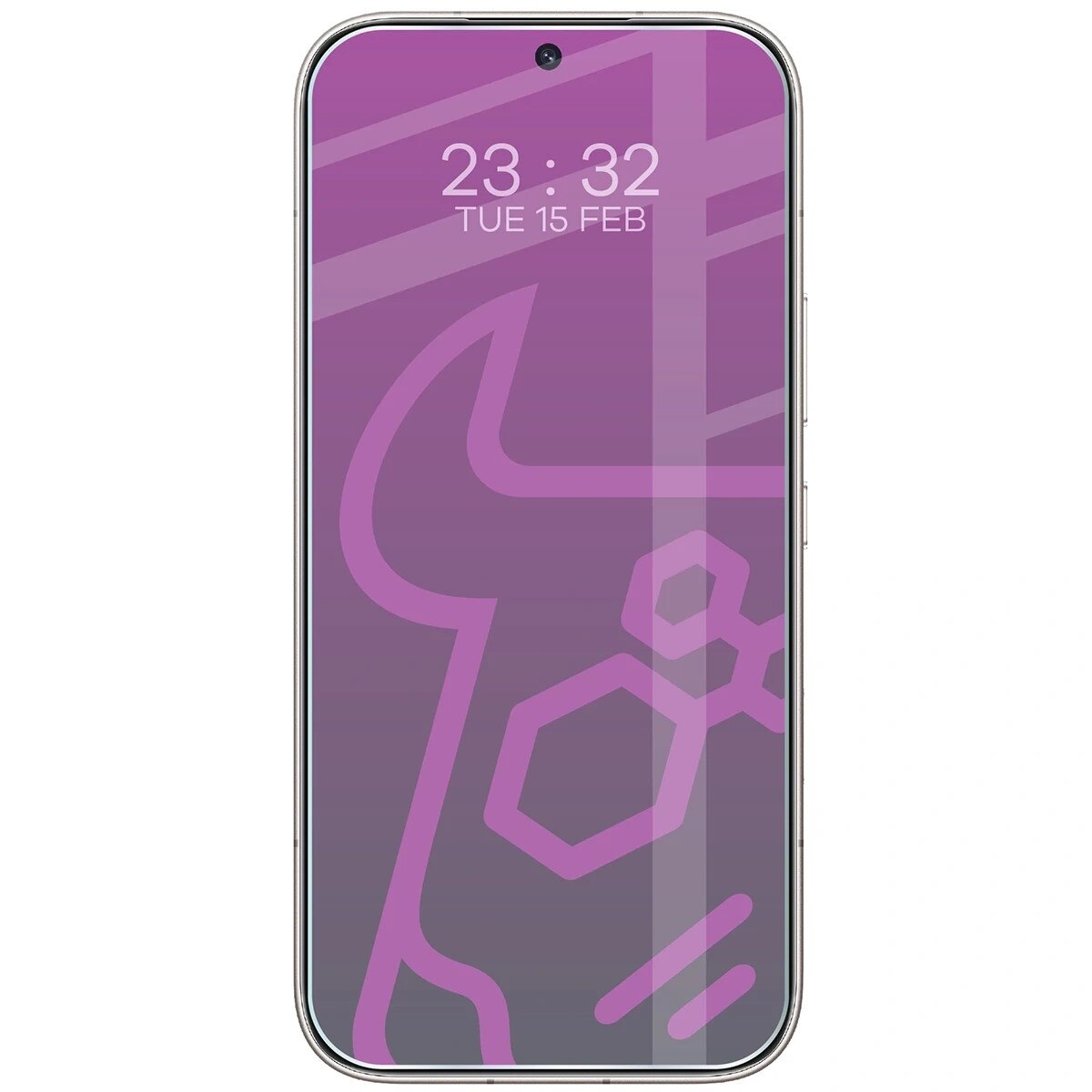 Folie sticla hibrid Bizon Hybrid Mule compatibila cu Honor 600 Pro 5G, Transparent