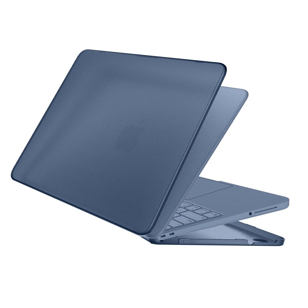 Carcasa laptop Tech-Protect SoftShell compatibila cu MacBook Neo 13 inch, Matte Indigo