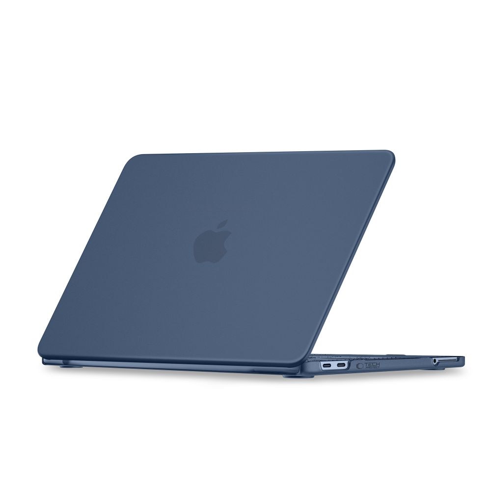 Carcasa laptop Tech-Protect SoftShell compatibila cu MacBook Neo 13 inch, Matte Indigo