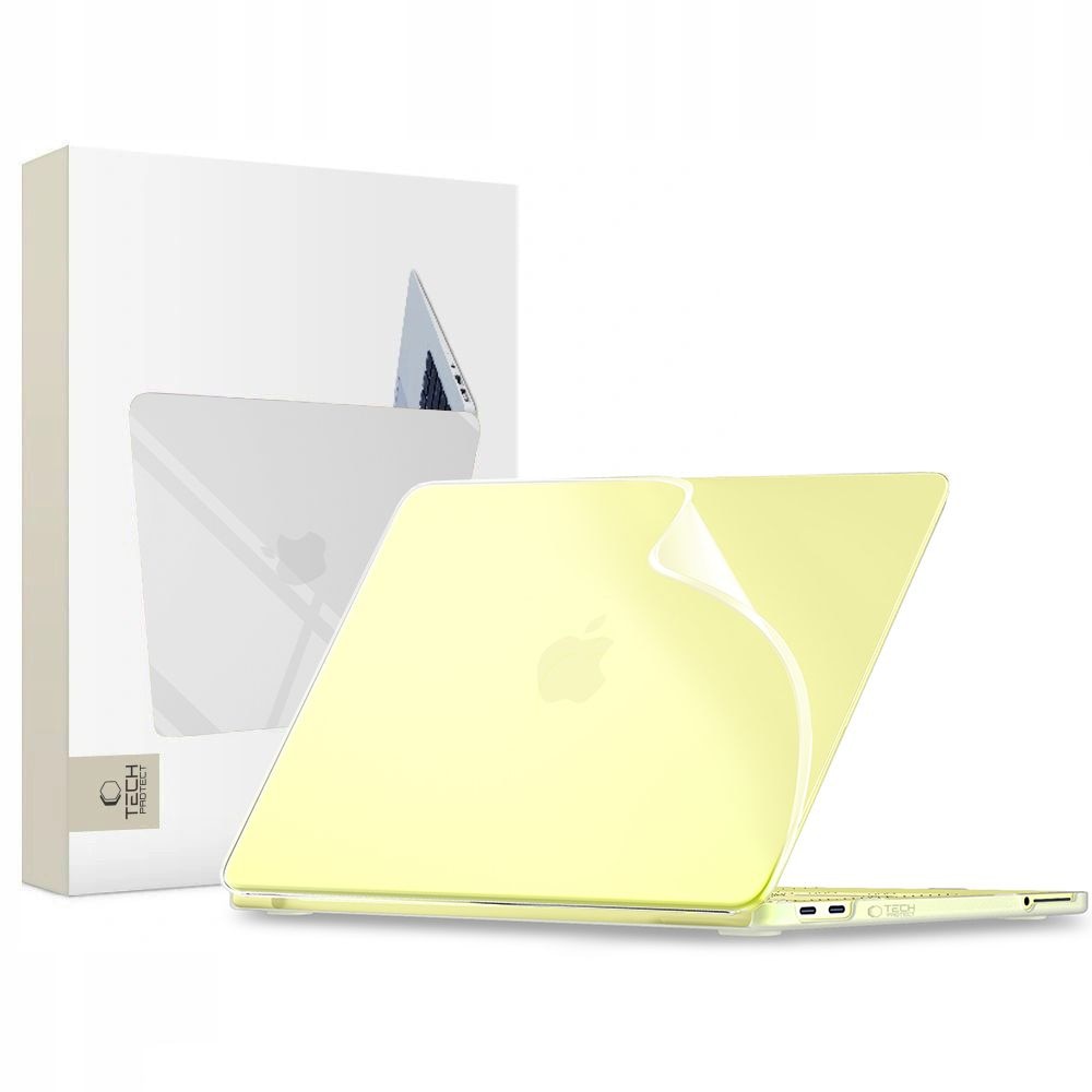Carcasa laptop Tech-Protect SoftShell compatibila cu MacBook Neo 13 inch, Matte Clear