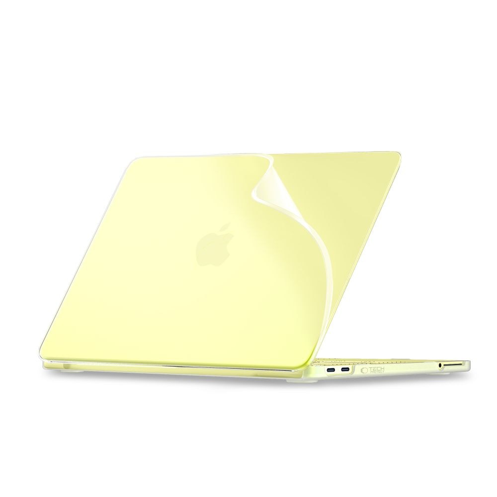 Carcasa laptop Tech-Protect SoftShell compatibila cu MacBook Neo 13 inch, Matte Clear