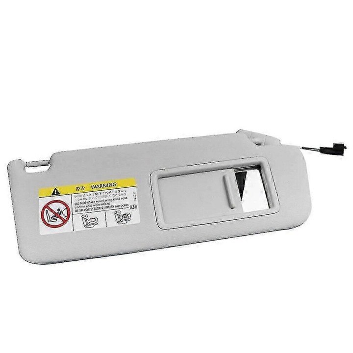 Autó napellenző jobb tükörrel Golf 7 MK7 B8 CC szürke 30x15cm