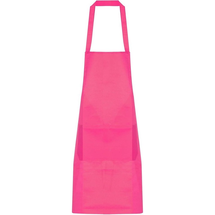 Sort bucatarie roz, poliester impermeabil, 70x60cm, 2 buzunare