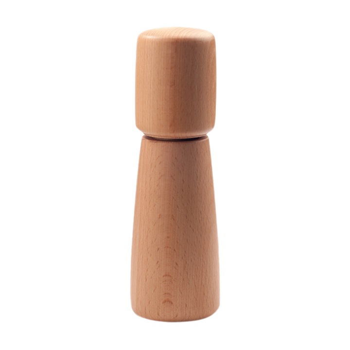 Set rasnite sare si piper, lemn natural, reglabil, 20x7cm