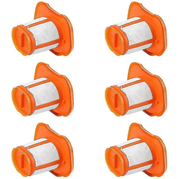 Set 6 filtre HEPA reutilizabile pentru aspirator HHVKF10, alb, 13.5x8.5x6.5cm