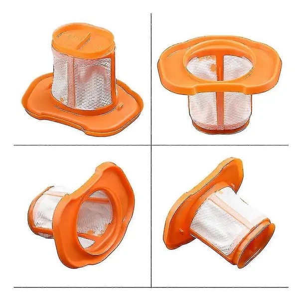 Set 6 filtre HEPA reutilizabile pentru aspirator HHVKF10, alb, 13.5x8.5x6.5cm