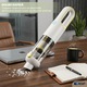 Aspirator Auto Portabil HP1000 HAKOPRO by ONVI®, Vezeték Nélküli Porszívó, USB Type-C, 20kPa Szívóerő, 130000 RPM Motor, 7500mAh Akkumulátor, 4 Tartozék Fúvóka, Újrafelhasználható Szűrő, Fehér