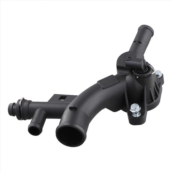 Autó motor termosztát ház 1.4L, fekete, ABS, 2011-2020
