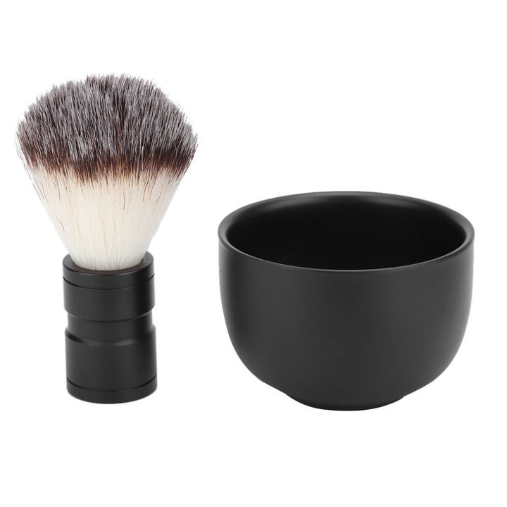 Pensula de ras, exfoliant delicat, spuma bogata, usoara, portabila