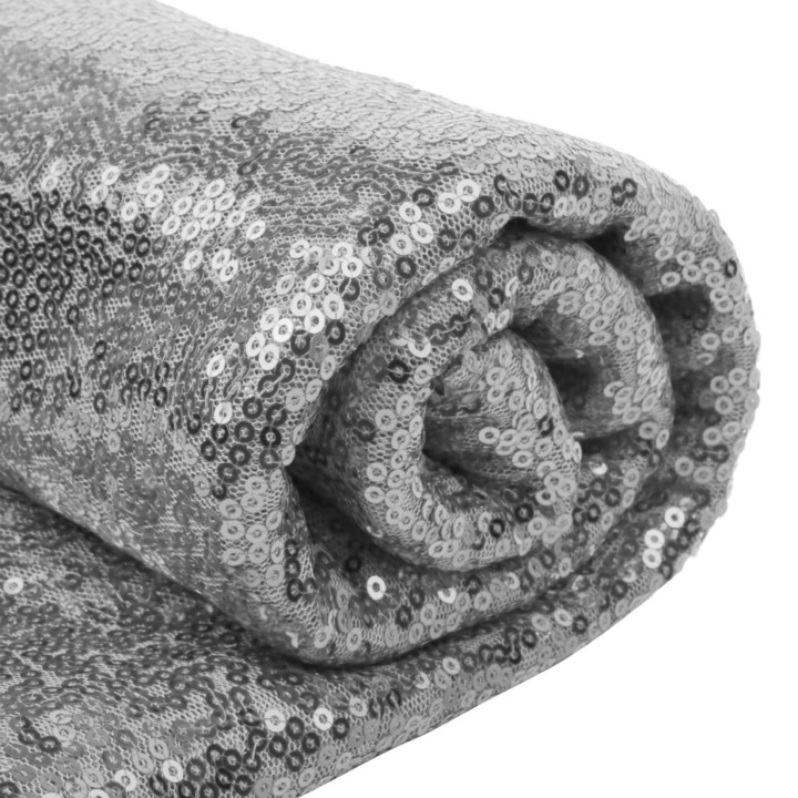 Anyag: textil, flitterek, gyöngyök, csillogó, sokszínű, 1m
