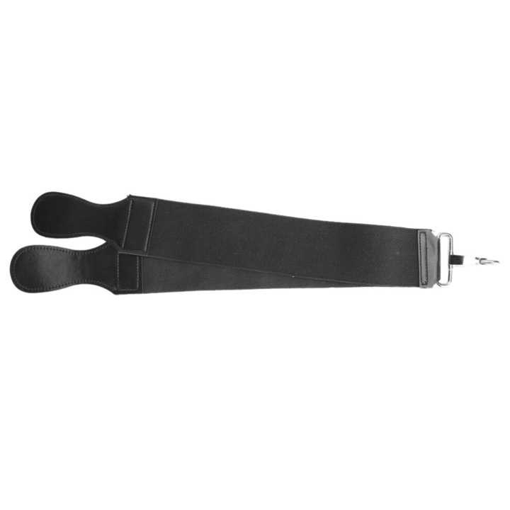 Curea de ascutit din piele de vita, dubla, cu clip pivotant, 6.5x50.8cm