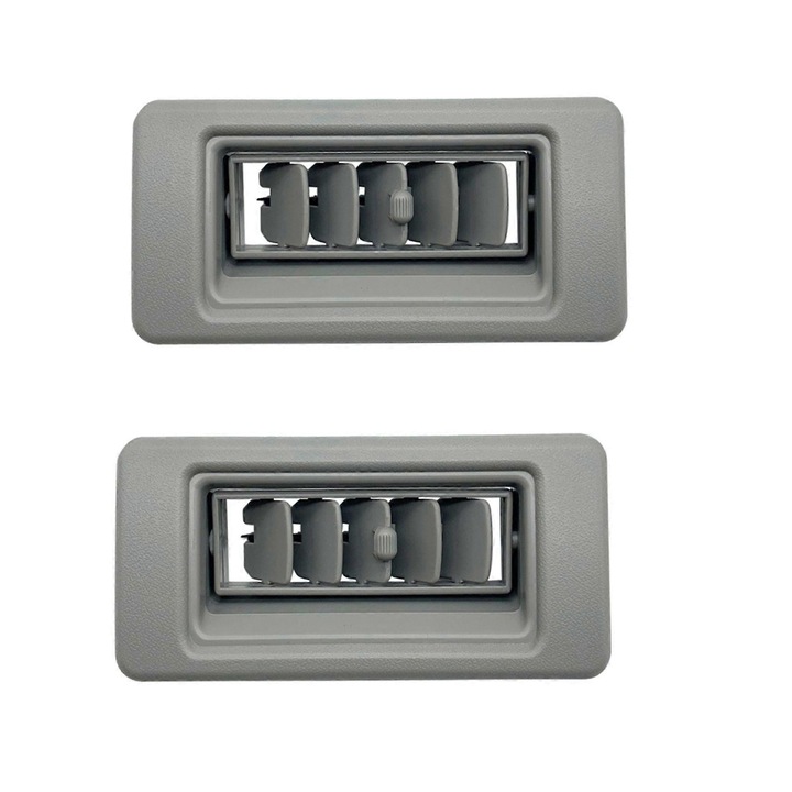 2 db hátsó tető szellőzőrács készlet, szürke, 10x5cm, Mitsubishi Pajero V33 V43 V45 V73 V75-höz