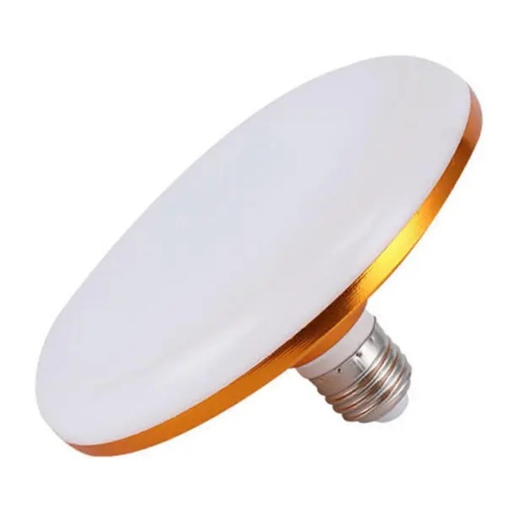 LED Izzó E27 30W hideg fehér 6500K 120mm arany