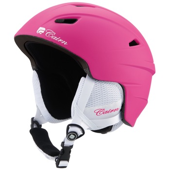 Casca ski si snowboard pentru copii Cairn Electron J, fucsia, marimea 51/53 Casca ski si snowboard pentru copii Cairn Electron J, fucsia, marimea 51/53